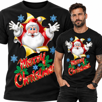 KOSZULKA ŚWIĄTECZNA MERRY CHRISTMAS